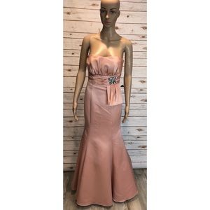 Bari Jay Bridesmaid Dress Ballgown Formal Prom